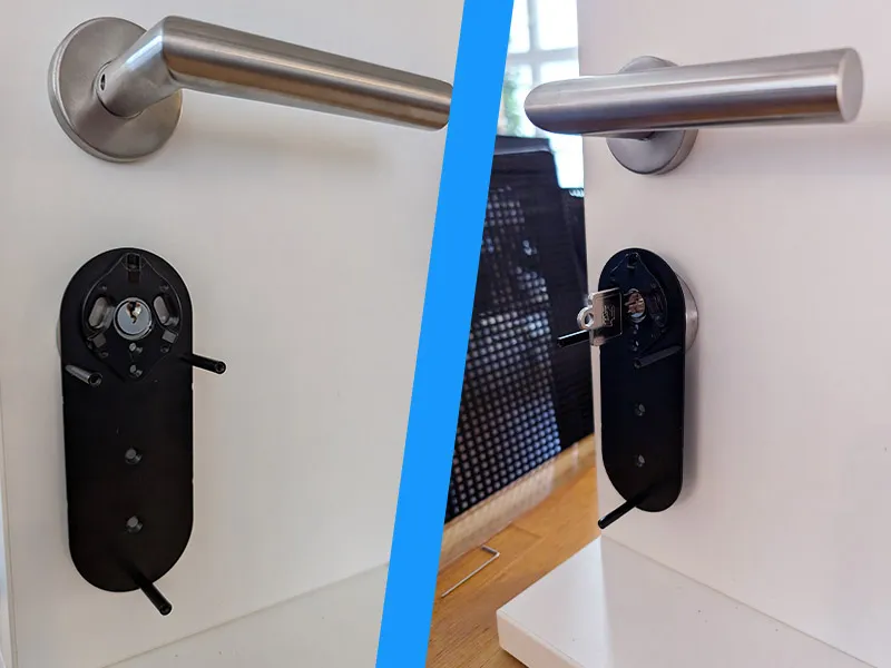 Aqara U200 Smart Lock Montage aan deur